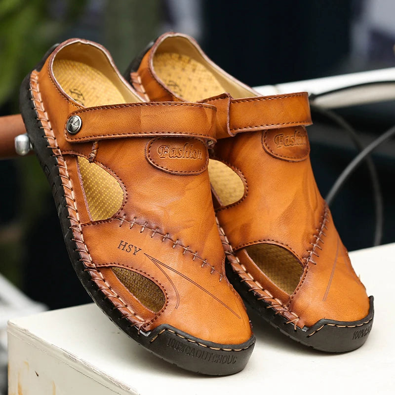 Grivonn | Sandales orthopédiques en Cuir