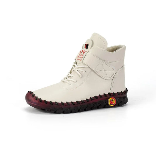 Chaussures en cuir offrant un confort maximal et une chaleur optimale